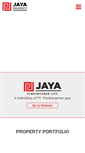 Mobile Screenshot of jayaproperty.com